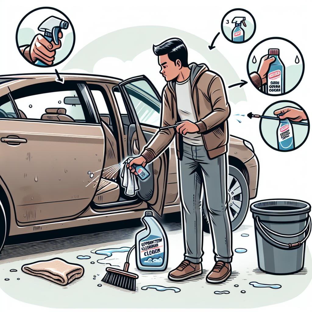 Čím vyčistit potahy v autě? Vyberte si správný produkt pro vás! 2 Jak správně čistit potahy v autě