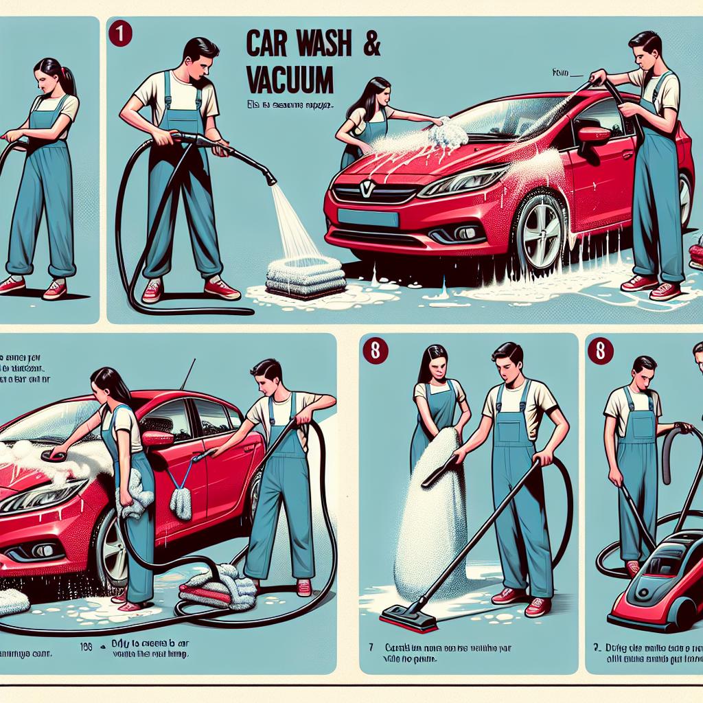 Jak správně umýt ‌auto