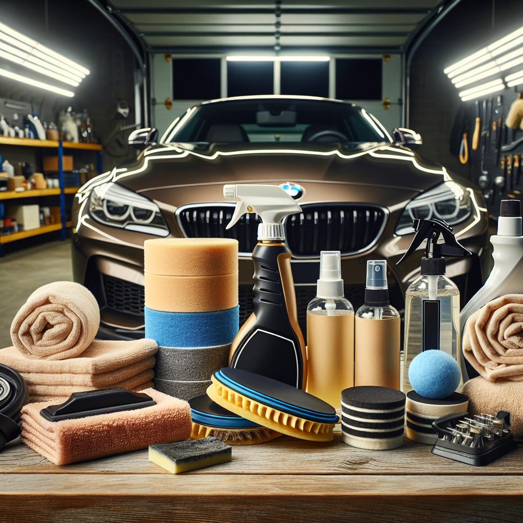 Klíčové nástroje pro voskování auta