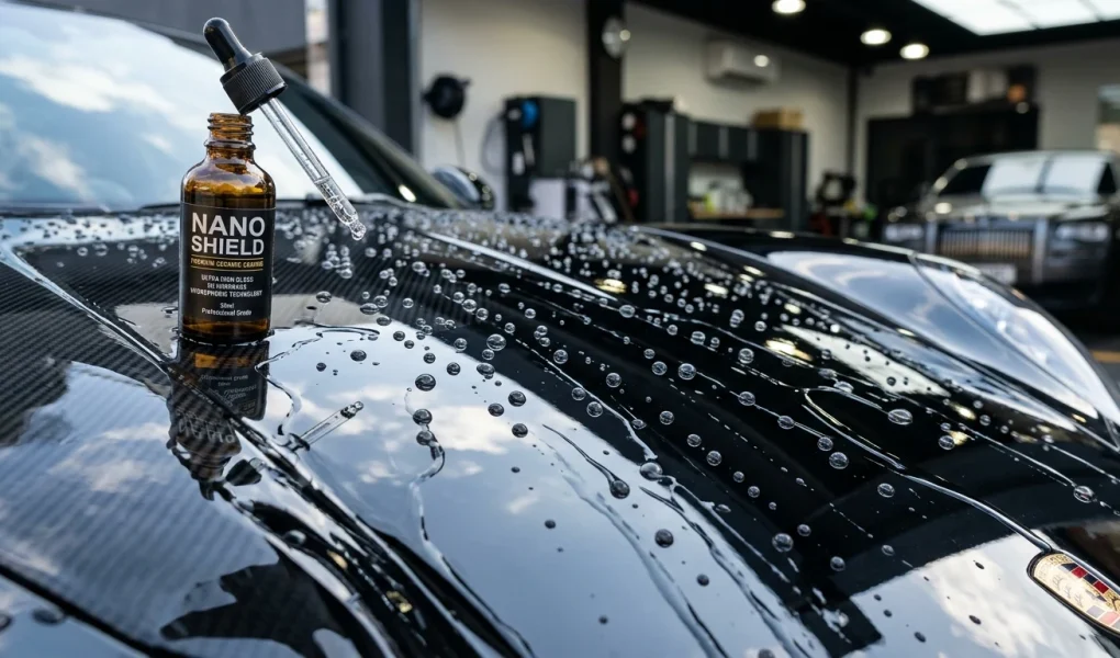 Nejlepší nano kosmetika na auto keramická ochrana kapoty