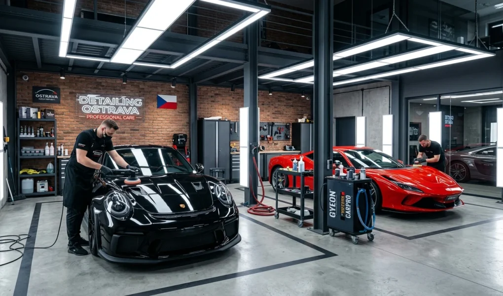Detailing Ostrava: Profesionální péče o lak, čištění interiérů a keramická ochrana vozidel 1 Detailing Ostrava profesionální leštění laků