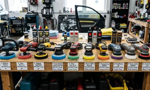 Jakou leštičku na auto vybrat: Průvodce výběrem orbitální a rotační leštičky pro detailing