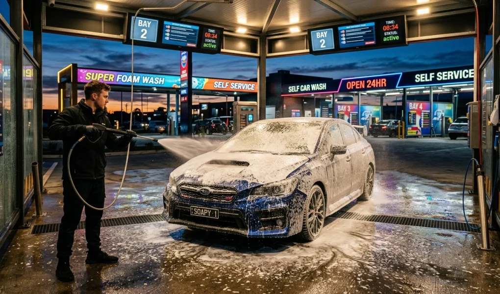 Parní čistič na auto: Průvodce detailingem a péčí o auto 1 Car wash Ostrava nonstop myčky