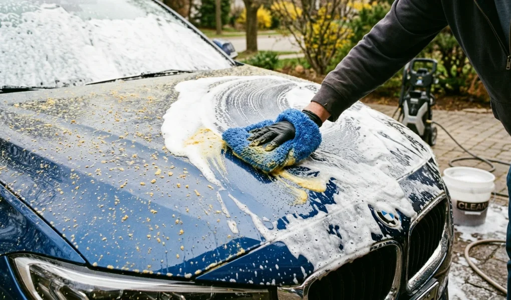 Automotive detailing: Průvodce detailingem a péčí o auto 1 Jak vyčistit auto od pylu a smůly bez poškrábání